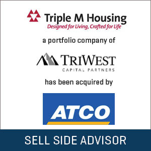 Stout advised Triple M Housing on sale to ATCO.