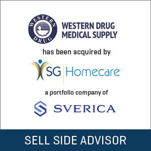 Stout Advises on Sale of Western Drug Medical Supply to SG Homecare.
