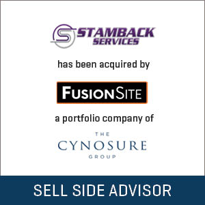 Stout Advises Stamback Services on Its Sale to FusionSite Services