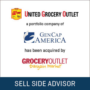 Stout served as the exclusive financial advisor to Gen Cap and UGO in connection with its sale to Grocery Outlet.