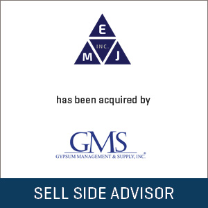 Stout Advises EMJ on Sale to GMS