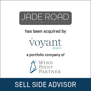 Stout advises Jade Road Design on Sale to Voyant Beauty
