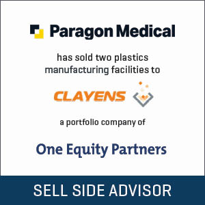Stout Advises Paragon Medical on the Sale of Two Plastics Facilities to Clayens NP Group